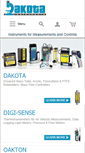 Mobile Screenshot of dakotainstruments.com